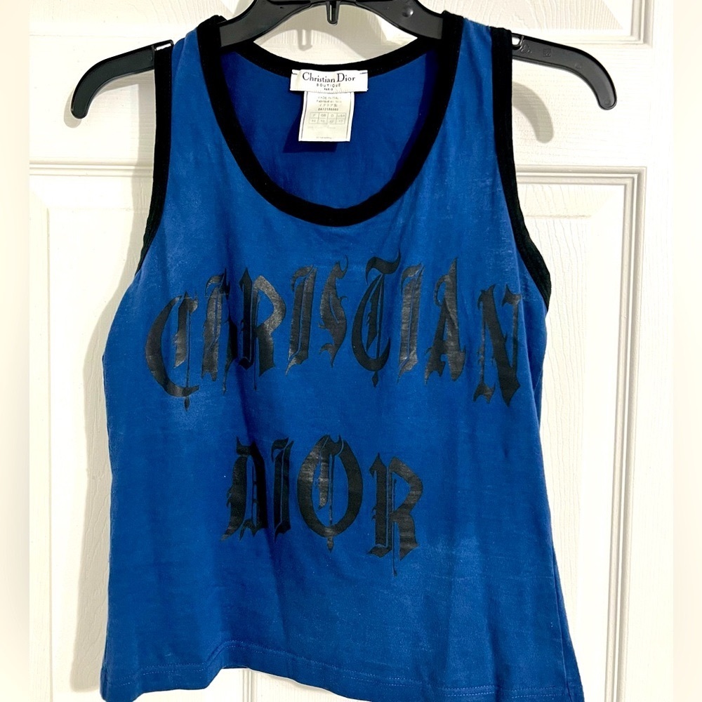 Vintage Dior Tank ALTERED